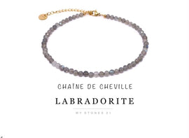 Chaîne de cheville Labradorite