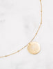 Collier Gémeaux acier inoxydable