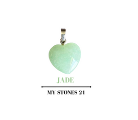 Pendentif Jade Blanc