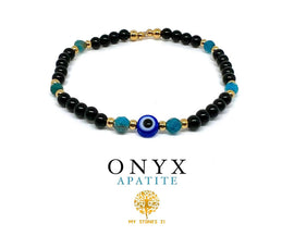 Oeil grec Onyx/Apatite