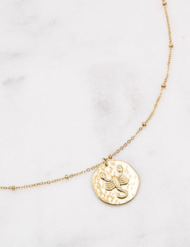 Collier Scorpion acier inoxydable