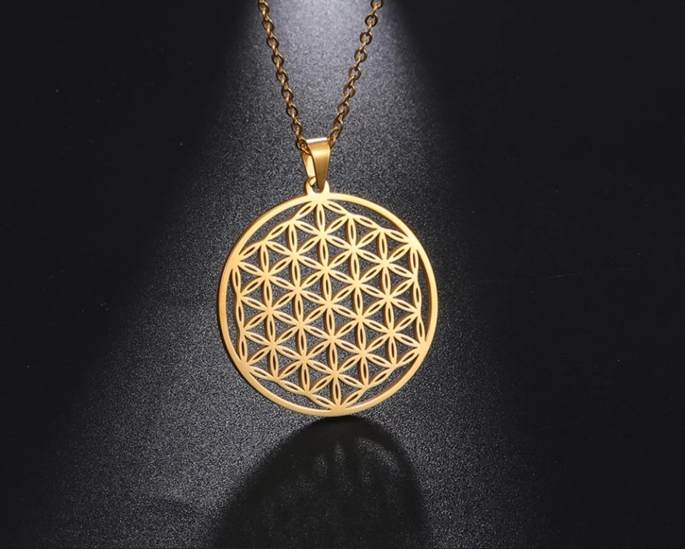 Fleur de vie Acier Inoxydable