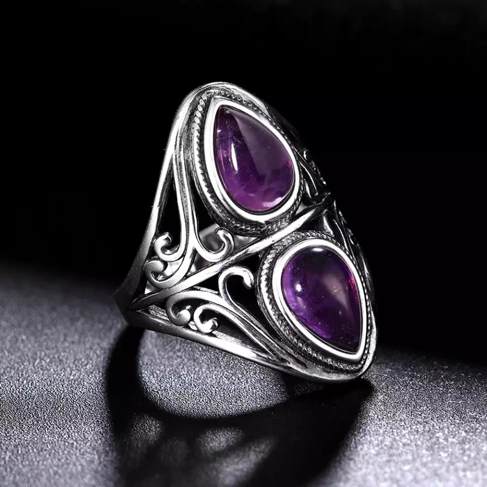 Bague Amethyste Argent S925