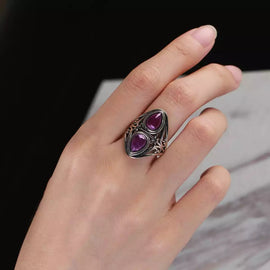 Bague Amethyste Argent S925