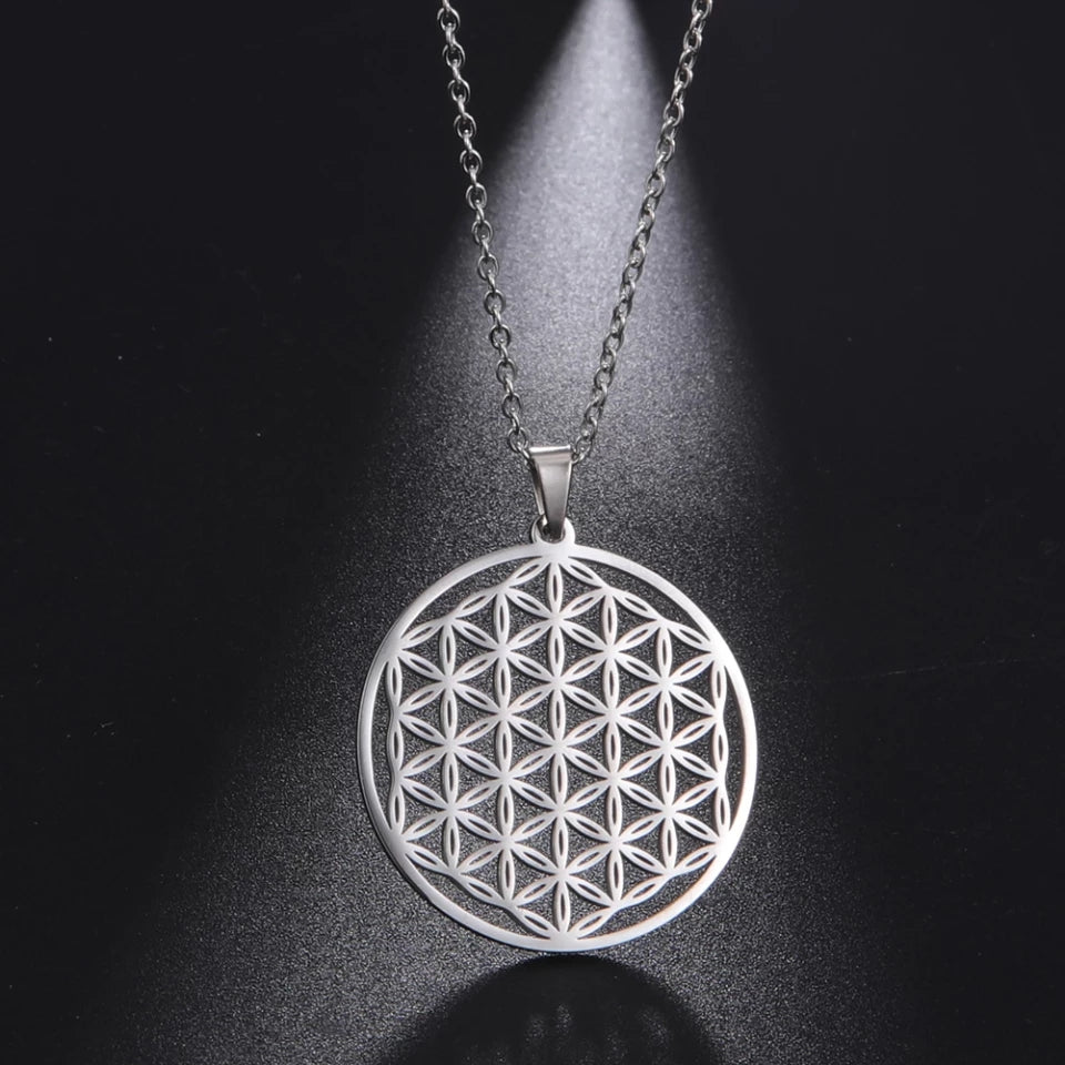 Fleur de vie Acier Inoxydable