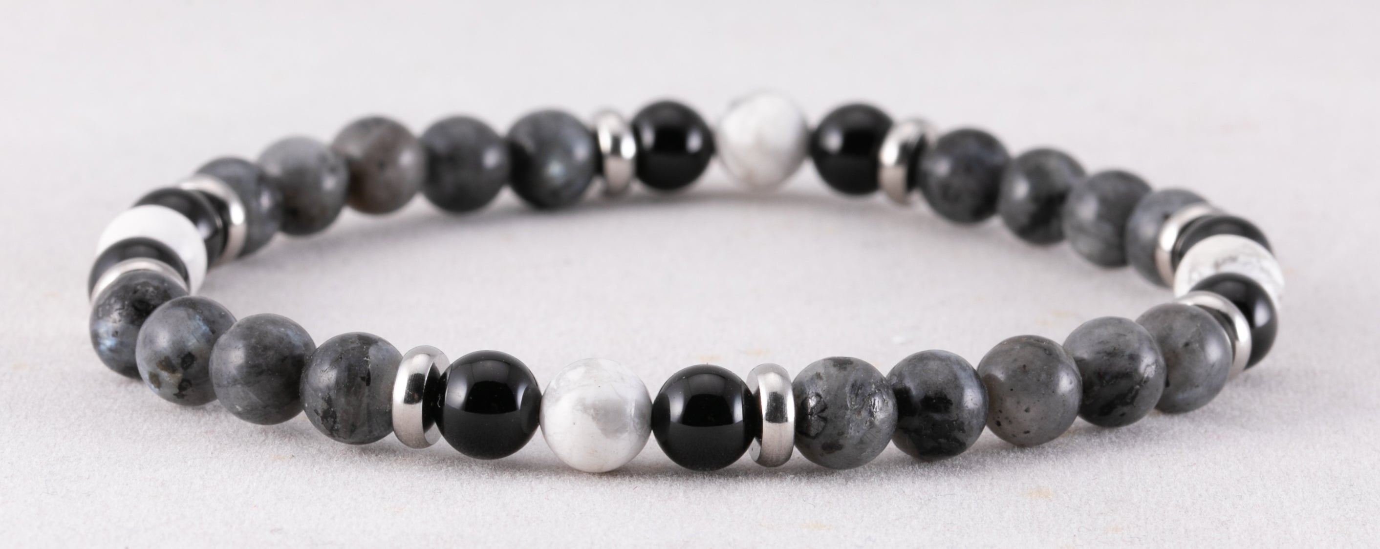 Labradorite / Howlite / Onyx