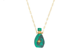 Malachite flacon parfum