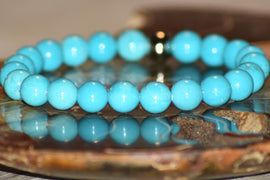 Howlite bleue