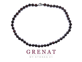 Collier Grenat