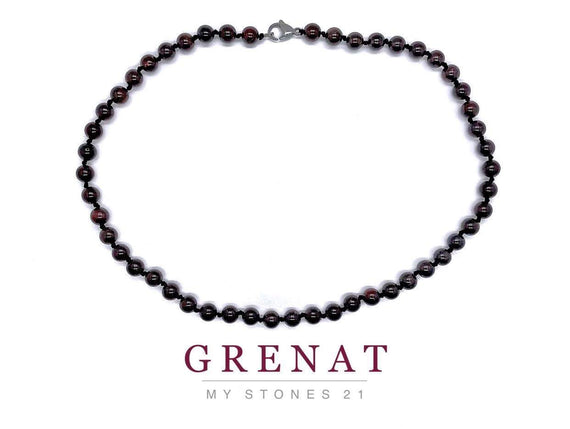 Collier Grenat