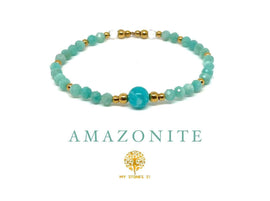 Amazonite facettée