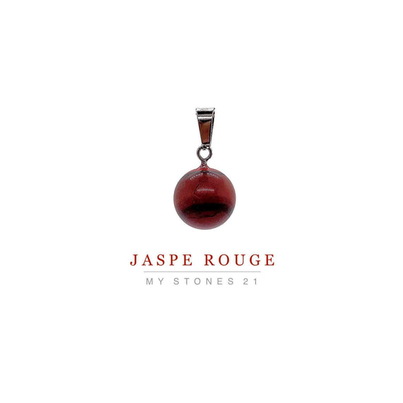 Jaspe rouge boule