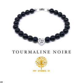 Tourmaline noire coeur