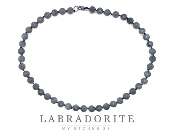 Collier Labradorite Foncé