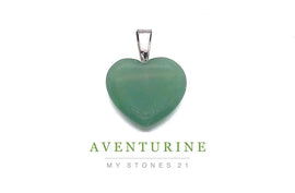 Pendentif Aventurine Cœur