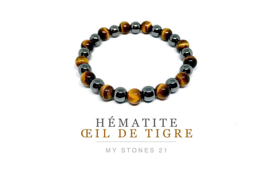 Œil de Tigre/Hematite