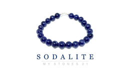 Sodalite finition Argent S925