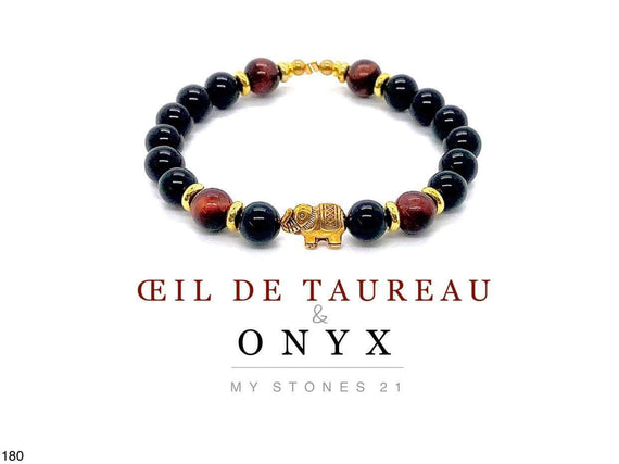 Oeil de Taureau/Onyx/Éléphant