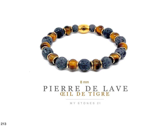 Pierre de Lave/Oeil de Tigre/My Stones 21