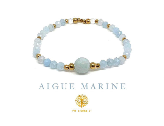 Aigue Marine facettée