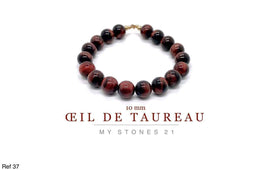 Oeil de Taureau finition Or 14k