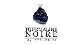 Pendentif Tourmaline noire