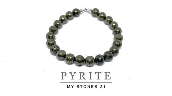 Pyrite finition Argent S925