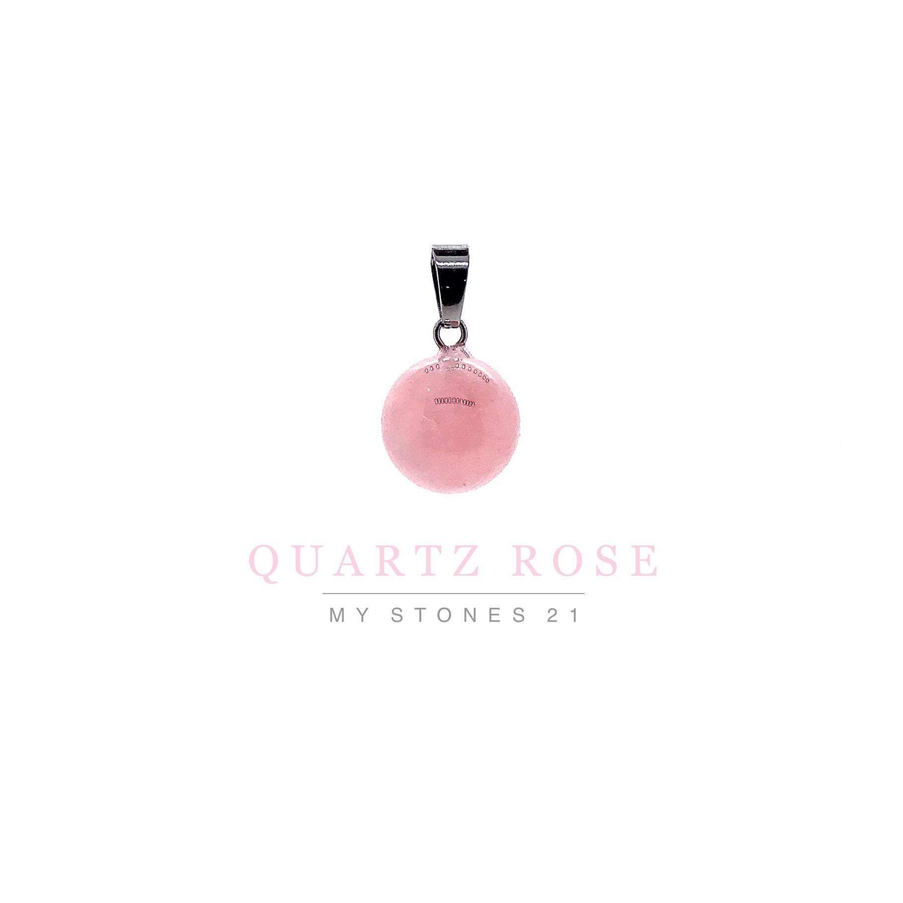 Quartz rose boule