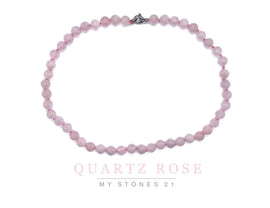 Collier - Quartz Rose