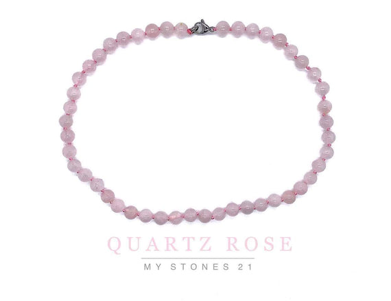 Collier - Quartz Rose