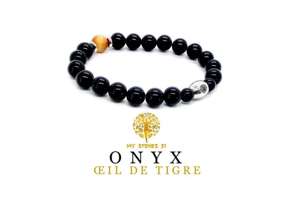 Onyx/Oeil de Tigre Gold